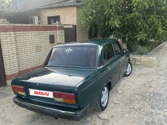 2005 Lada (ВАЗ) 2107, зелёный, 95000 рублей - вид 5