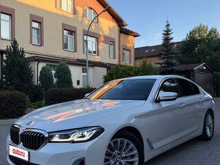 2021 BMW 5 серии 530d VII (G30/G31/G38) Рестайлинг, белый, 5150000 рублей, вид 2