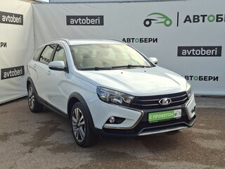 2019 Lada (ВАЗ) Vesta SW Cross I, белый, 1175200 рублей, вид 3