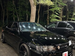 2001 Toyota Chaser VI (X100) Рестайлинг, чёрный, 1550000 рублей, вид 3