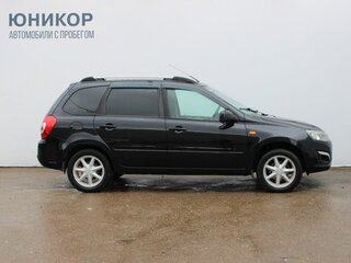2014 Lada (ВАЗ) Kalina II, чёрный, 429000 рублей, вид 4