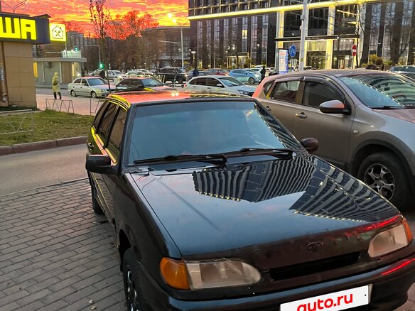 2008 Lada (ВАЗ) 2114, зелёный, 85000 рублей