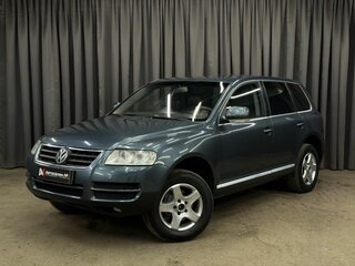 2003 Volkswagen Touareg I, серый, 599999 рублей, вид 1