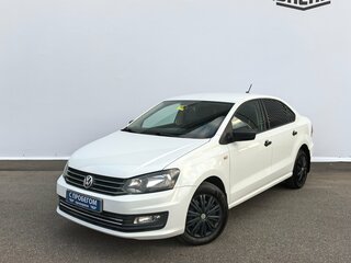 2019 Volkswagen Polo V Рестайлинг, белый, 1180000 рублей, вид 1