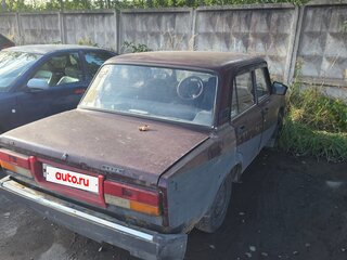 2006 Lada (ВАЗ) 2107, пурпурный, 40000 рублей, вид 2