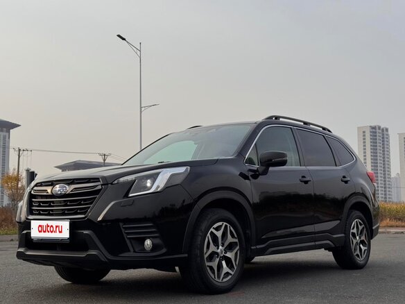 2023 Subaru Forester V Рестайлинг, чёрный, 2510000 рублей