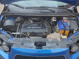 2014 Chevrolet Aveo II, синий, 680000 рублей, вид 2