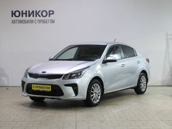 2018 Kia Rio IV, серебристый, 1259000 рублей