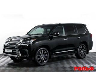 2016 Lexus LX 570 III Рестайлинг 2, чёрный, 7920000 рублей, вид 1