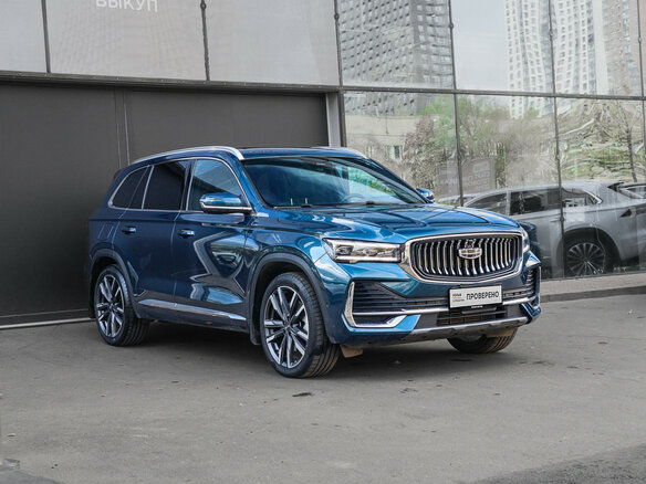 2024 Geely Monjaro I, зелёный - вид 2