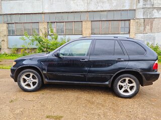 2002 BMW X5 3.0i I (E53), чёрный, 520000 рублей, вид 3