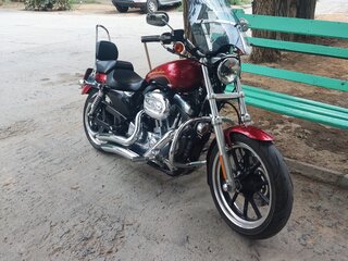 2012 Harley-Davidson Sportster 883, пурпурный, 695000 рублей, вид 1