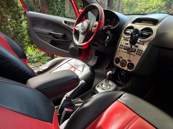 2008 Opel Corsa D, красный, 395000 рублей - вид 9