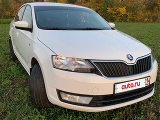 2015 Skoda Rapid I, белый, 750000 рублей, вид 5