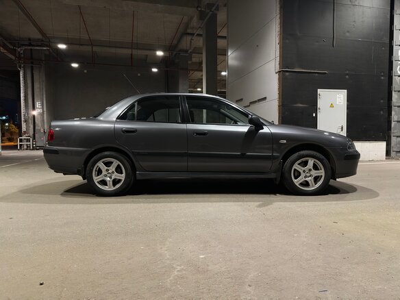 2002 Mitsubishi Carisma I Рестайлинг, серый - вид 15