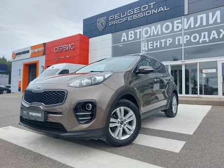 2017 Kia Sportage IV, коричневый, 1880000 рублей, вид 3