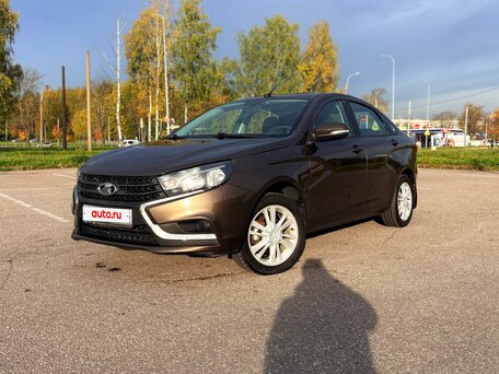 2017 Lada (ВАЗ) Vesta I, коричневый, 870000 рублей, вид 1