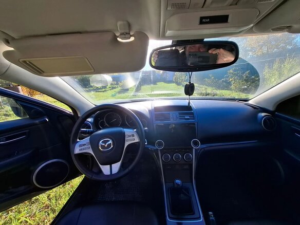 2007 Mazda 6 II (GH), чёрный, 850000 рублей - вид 5