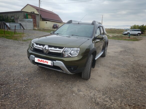 2016 Renault Duster I Рестайлинг, зелёный - вид 1