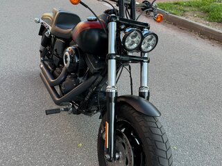 2014 Harley-Davidson Fat Bob, чёрный, 1150000 рублей, вид 4