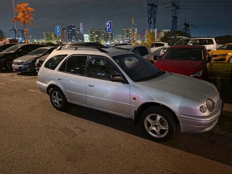 1999 Toyota Corolla VIII (E110), серебристый, 280000 рублей, вид 3