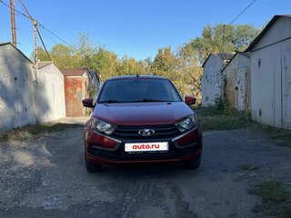 2019 Lada (ВАЗ) Granta I Рестайлинг, красный, 800000 рублей, вид 1