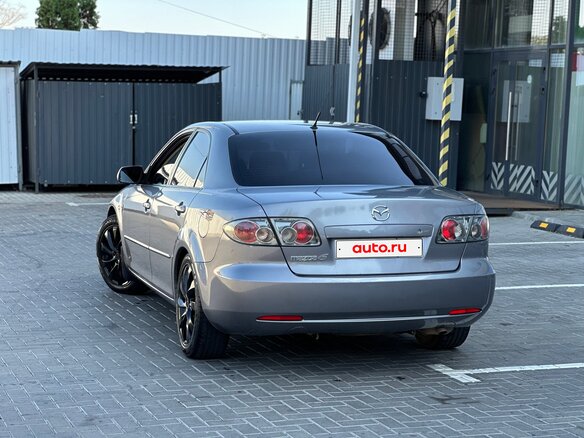 2006 Mazda 6 I (GG) Рестайлинг, серый, 650000 рублей - вид 4