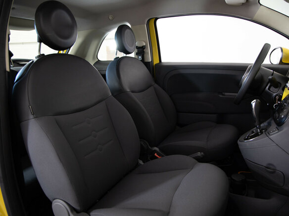 2012 Fiat 500 II, жёлтый, 749000 рублей - вид 14