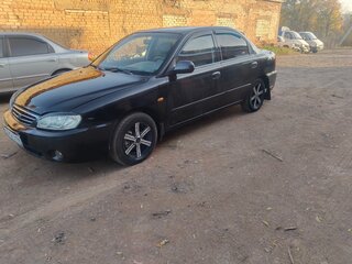 2007 Kia Spectra I Рестайлинг 2, чёрный, 160000 рублей, вид 2