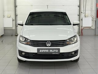 2017 Volkswagen Polo V Рестайлинг, белый, 1029000 рублей, вид 2