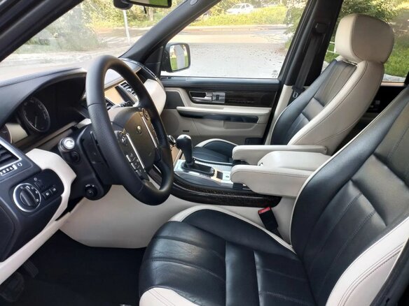 2011 Land Rover Range Rover Sport I Рестайлинг, синий, 1640000 рублей - вид 12