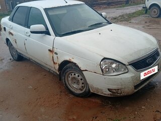 2011 Lada (ВАЗ) Priora I, белый, 120000 рублей, вид 2