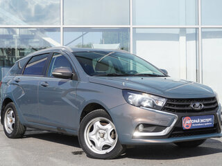 2018 Lada (ВАЗ) Vesta SW I, голубой, 892000 рублей, вид 3