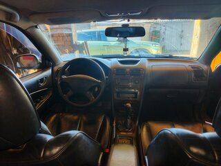2001 Mitsubishi Galant VIII Рестайлинг, синий, 110000 рублей, вид 3