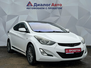 2014 Hyundai Elantra V (MD) Рестайлинг, белый, 1050000 рублей, вид 3