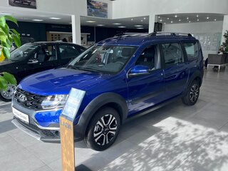 2026 Lada (ВАЗ) Largus Cross I Рестайлинг, синий, 1996830 рублей, вид 3