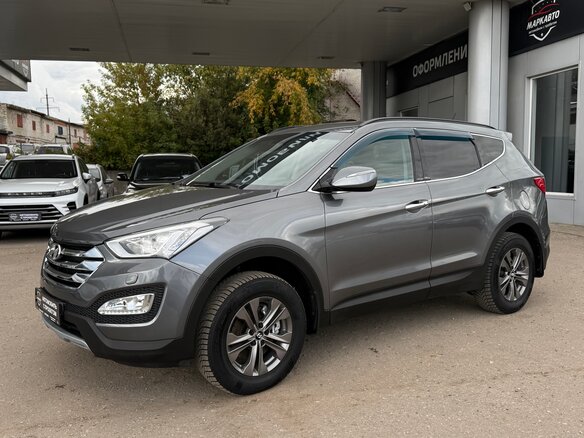 2012 Hyundai Santa Fe III, серый, 1650000 рублей