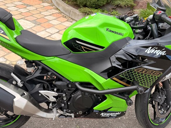 2020 Kawasaki Ninja 400, зелёный, 530000 рублей - вид 21