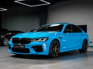 2022 BMW M5 Competition VI (F90) Рестайлинг, синий, 7390000 рублей, вид 3