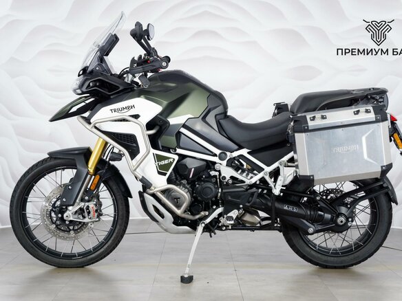 2023 Triumph Tiger 1200, зелёный, 1547000 рублей - вид 1
