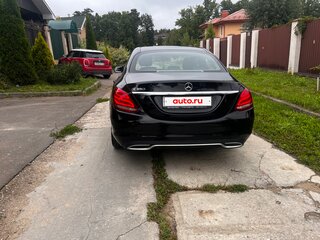 2017 Mercedes-Benz C-Класс 180 9G-TRONIC IV (W205), чёрный, 1820000 рублей, вид 4