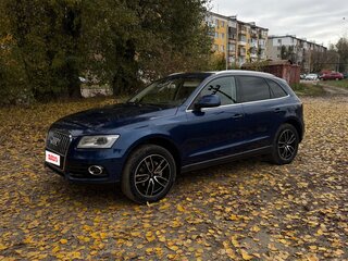 2012 Audi Q5 I (8R) Рестайлинг, синий, 1600000 рублей, вид 1