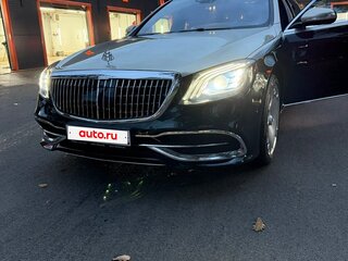 2019 Mercedes-Benz Maybach S-Класс 560 I (X222) Рестайлинг, зелёный, 9000000 рублей, вид 2