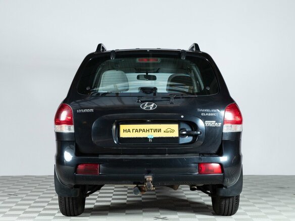 2012 Hyundai Santa Fe Classic Classic, чёрный - вид 4