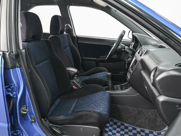 2002 Subaru Impreza WRX II, синий - вид 7