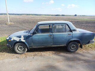 2005 Lada (ВАЗ) 2107, зелёный, 70000 рублей, вид 4