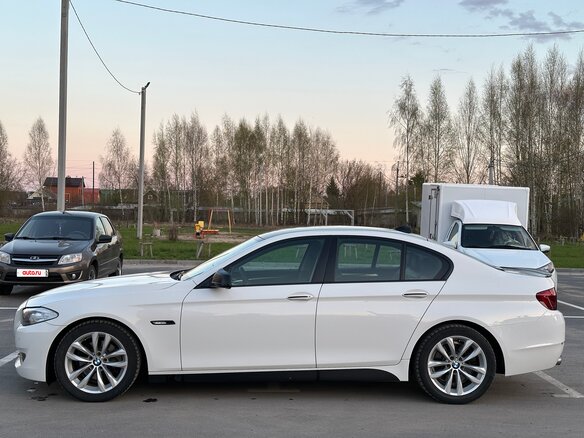 2012 BMW 5 серии 520d VI (F10/F11/F07), белый, 1800000 рублей - вид 7