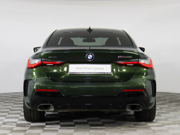 2021 BMW 4 серии M440i xDrive G22, G23, G26, зелёный, 7200000 рублей - вид 3