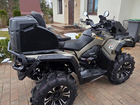 2015 BRP Can-Am Outlander MAX 1000R LTD, серый, 1250000 рублей, вид 5