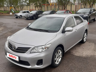 2012 Toyota Corolla X (E140, E150) Рестайлинг, серебристый, 1150000 рублей, вид 1